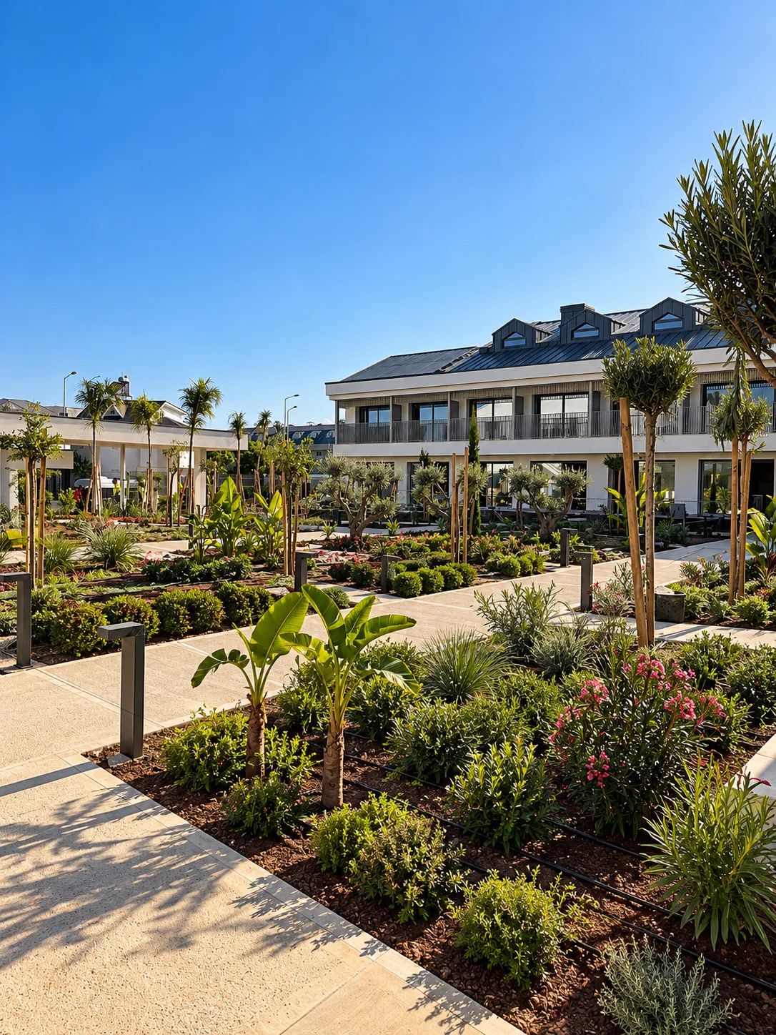 Belek İç Otel Lojman Peyzaj Uygulaması
