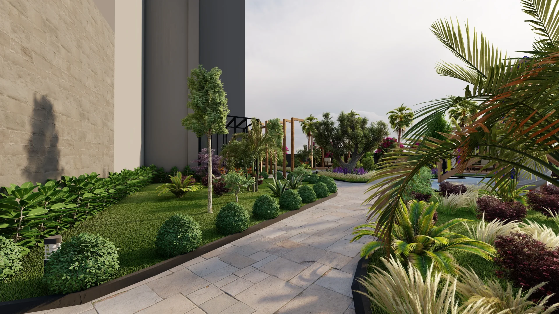 Belek Villa Peyzaj Projesi